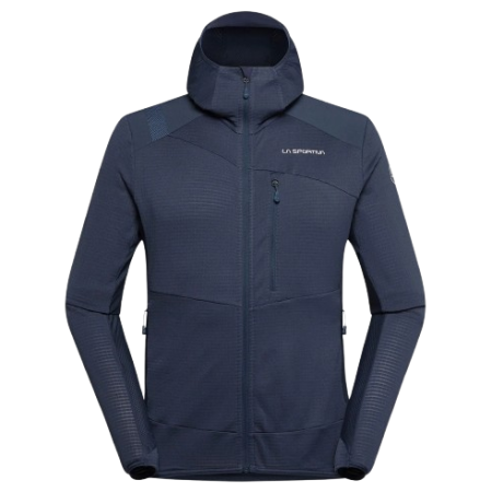 Felpa da uomo La Sportiva Aequilibrium Thermal Hoody M blu scuro Night Sky/Chalk