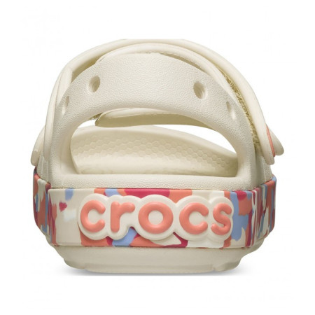 Sandali da bambino Crocs Crocband Cruiser Glow Confetti Band Sandal Summit White/Guava