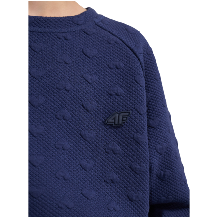 Felpa da bambino 4F Sweatshirt F2768 Navy