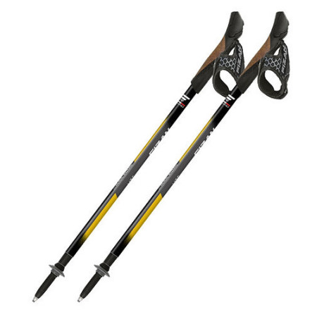Bastoncini da nordic walking Fizan Lite Tech giallo yellow
