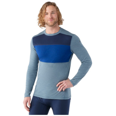 Maglietta funzionale da uomo Smartwool M Classic Thermal Mrn Bl Colorbl Crew B