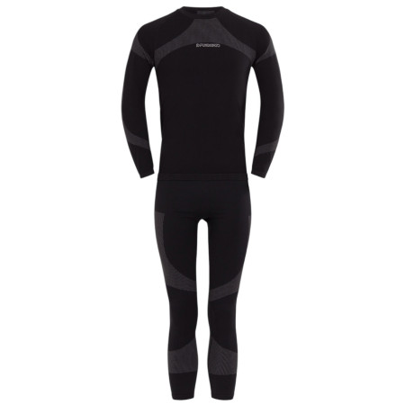 Intimo termico da uomo Fundango Seamless Baselayer Set nero black