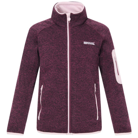 Felpa da bambino Regatta Junior Newhill Fig Powder Lilac rosso FigPowLilac