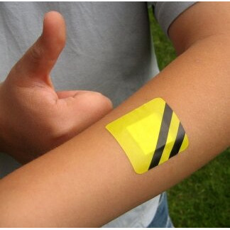 Cerotti autoadesivi Bee Patch per il trattamento delle punture di api / vespe