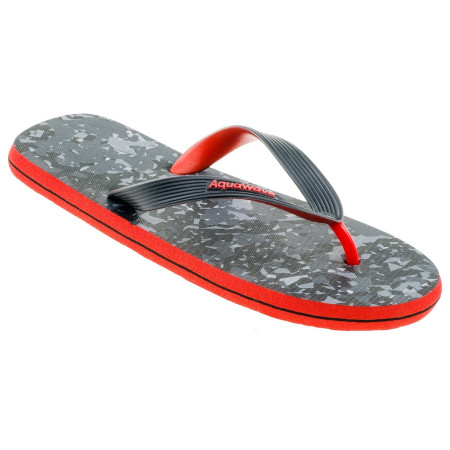 Infradito da uomo Aquawave Roboor rosso PoppyRedJeanPrint