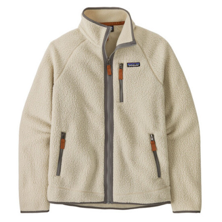 Felpa da uomo Patagonia M's Retro Pile Jkt beige Pelican