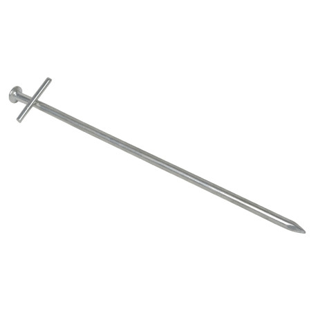 Picchetti per tenda Bo-Camp Rock peg - Tarzan 17cm 10x argento