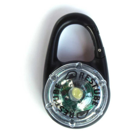 Torcia LED Restube Waterproof Safety Light nero BLACK