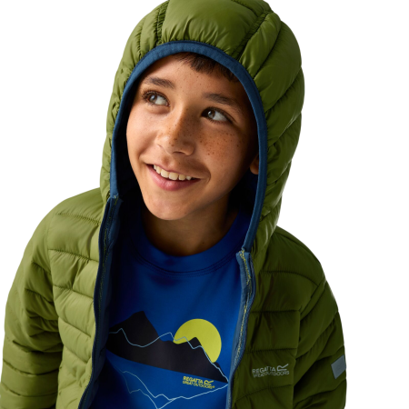 Giacca invernale per bambini Regatta Junior Hooded Marizion Golden Cypress