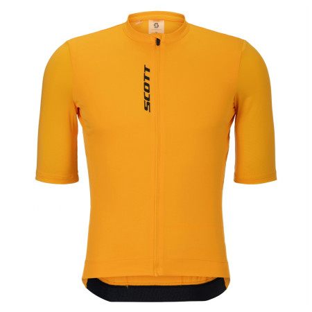 Maglia da ciclismo da uomo Scott Jersey M's Pro SS giallo/arancio gleam orange