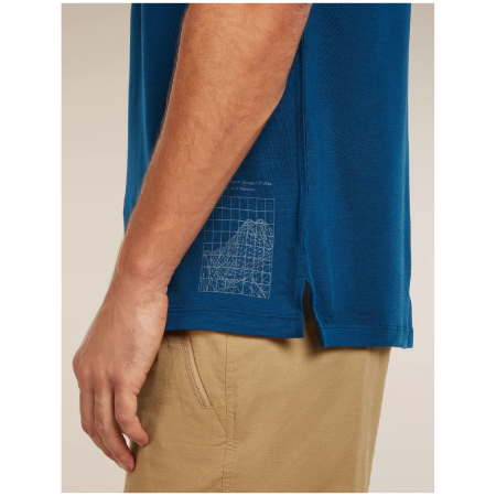 Maglietta funzionale da uomo Icebreaker Merino Blend 125 Cool-Lite™ Sphere SS Tee Beta