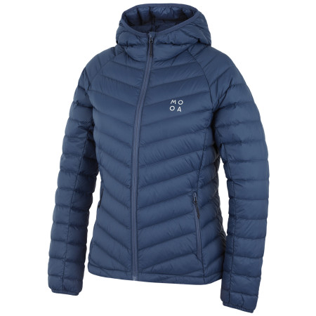 Piumino da donna MOOA DownLite blu Midnight