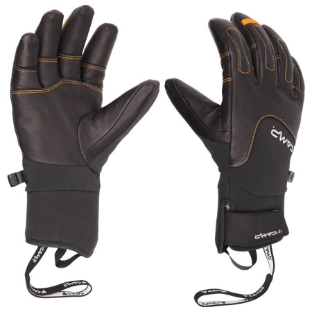 Guanti Camp Geko Guide nero/arancio Black / Orange