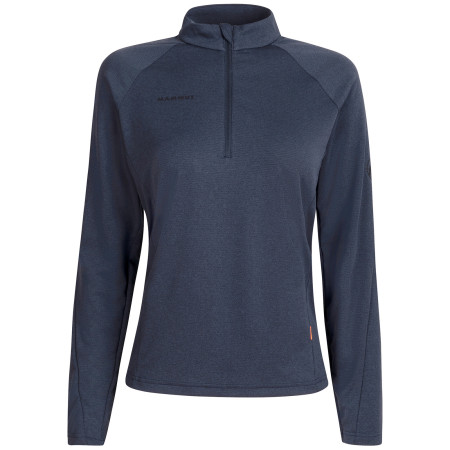 Pullover da donna Mammut Aegility Half Zip Longsleeve W blu scuro MarineMelange