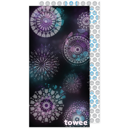 Asciugamano ad asciugatura rapida Towee Eternity 70x140 cm grigio scuro Eternity