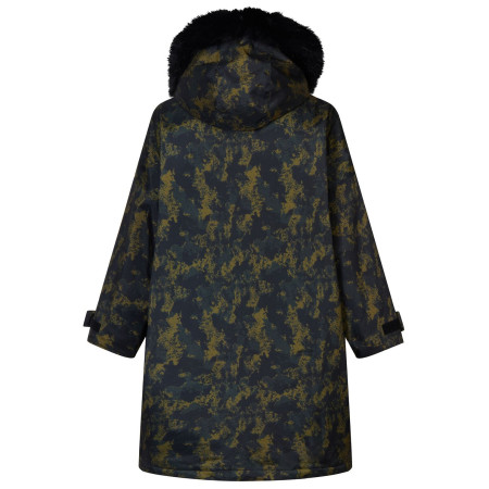Cappotto impermeabile per bambini Regatta Junior Waterproof Changing Robe Pro Bark Green