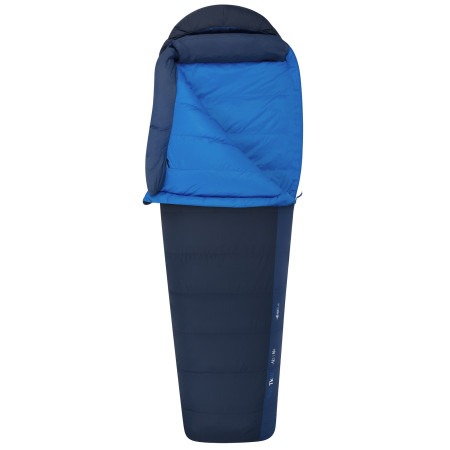Sacco a pelo in piuma Sea to Summit Trek TkIII Long blu scuro Navy / Denim