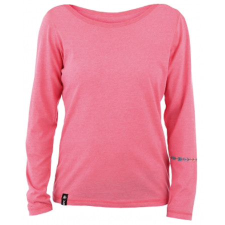 Maglietta da donna Rafiki Therapy rosa CalypsoColar
