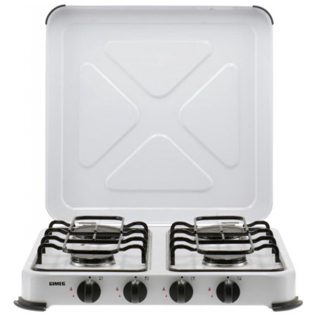 Fornello a gas Gimeg Čtyřplotýnkový plynový vařič bianco