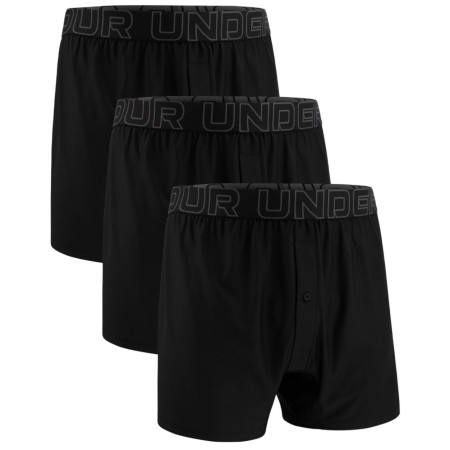 Boxer da uomo Under Armour Lounge Tech Mesh Boxer - 6 nero black