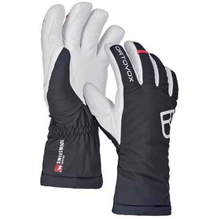 Guanti da donna Ortovox Swisswool Freeride Glove W nero BlackRaven