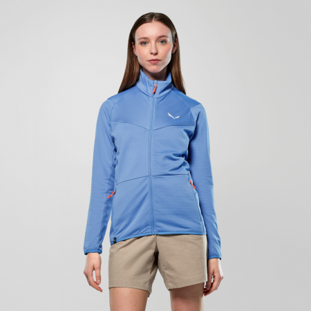 Felpa tecnica da donna Salewa Puez Cammino Pl Jkt W