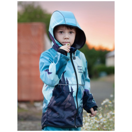 Giacca softshell per bambini WAMU Dragon Fantasy