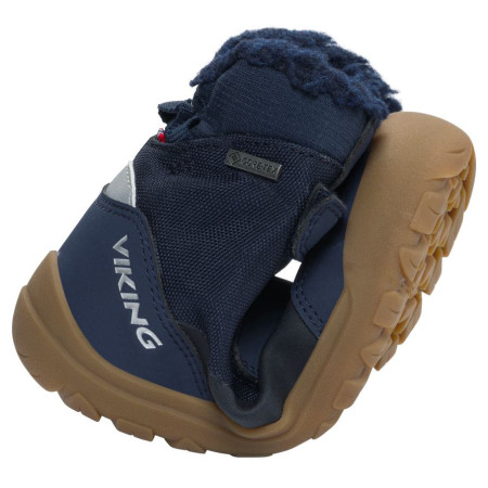 Stivali invernali per bambini Viking Outdoor Footwear Spruce Barefoot Warm GTX 2V Navy