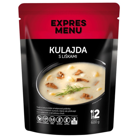 Zuppa Expres menu Zuppa di funghi finferli (2porzioni)