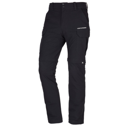 Pantaloni da uomo Northfinder Hudson nero 269black