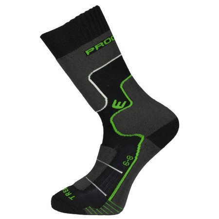 Calze Progress Trekking Sox nero/verde