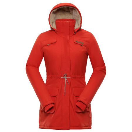 Cappotto da donna Alpine Pro Edite 5 rosso Red