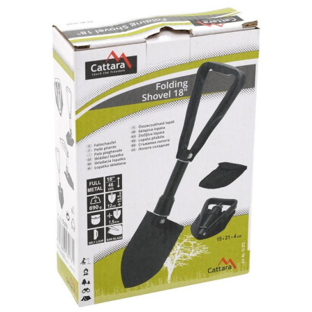 Pala pieghevole Cattara Lopatka kovová 46cm