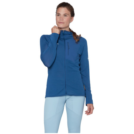 Felpa tecnica da donna Mammut Aenergy Light ML Hooded Jacket Women