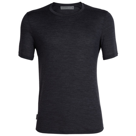 Maglietta da uomo Icebreaker M Sphere SS Crewe nero BlackHeather