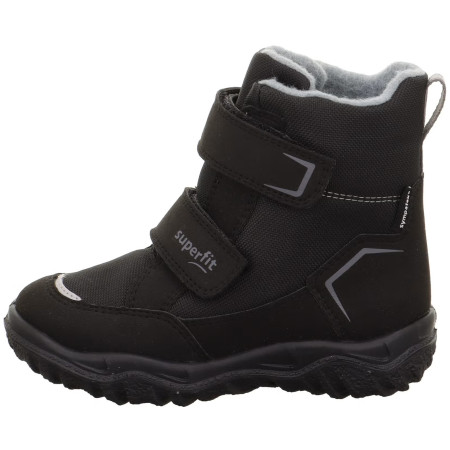 Stivali invernali per bambini Superfit Husky Schwarz/Hellgrau