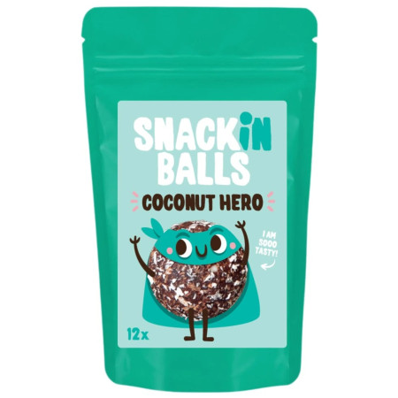 Alimentazione sportiva SNACKin BALLS Coconut Hero 156 g
