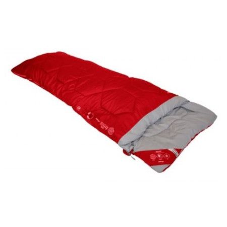 Sacco a pelo Vango Radiate Single rosso Heather Red