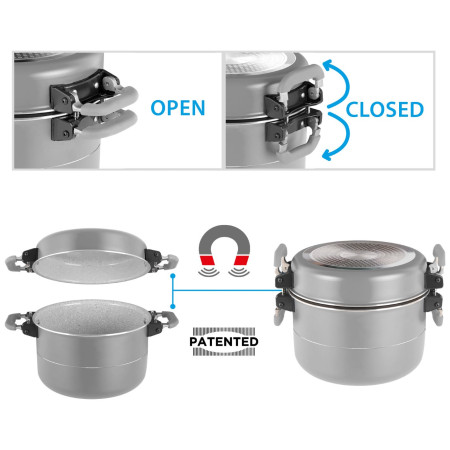 Set di stoviglie Brunner Fusion 7+1 Ø 22 cm