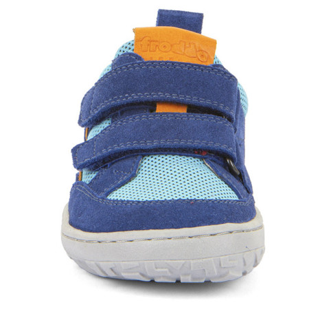 Sneakers per bambini Frodo Barefoot baze Blue Electric