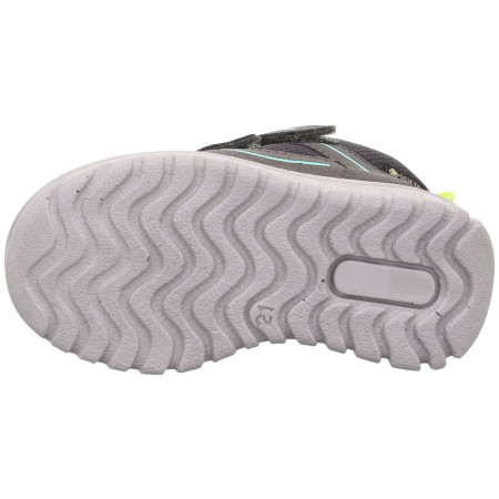 Scarpe da bambino Superfit Sport7 Mini Grau/Gelb