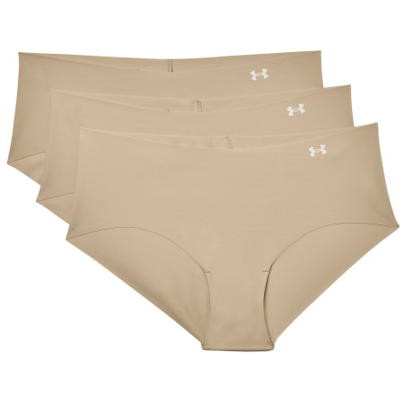Mutande da donna Under Armour PS Hipster 3Pck beige/bianco Beige / Beige / White