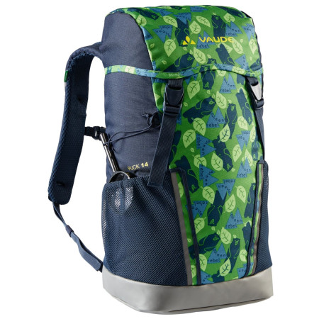 Zaino bambino Vaude Puck 14 verde parrot green/eclipse