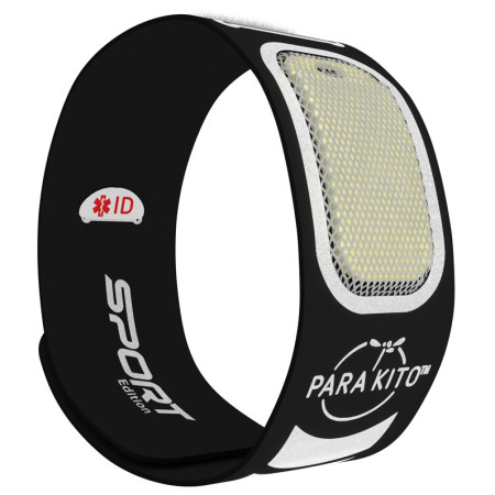 Repellente Para'Kito Sportovní náramek proti komárům nero Black