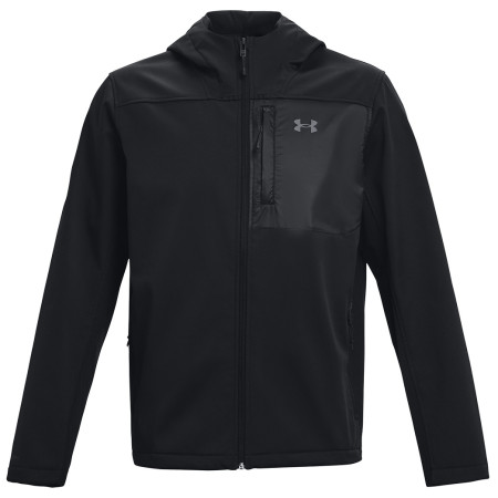 Giacca da uomo Under Armour CGI Shield 2.0 Hooded nero Black/Pitch Gray
