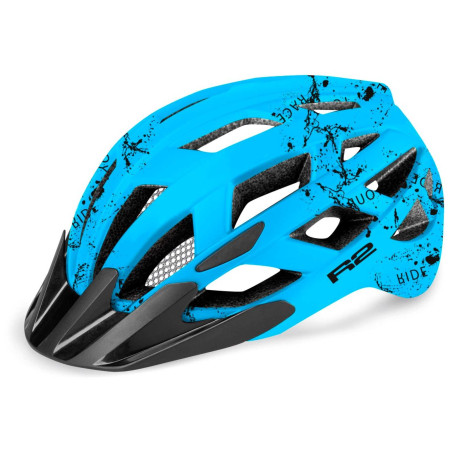 Casco da ciclismo R2 Lumen Junior blu