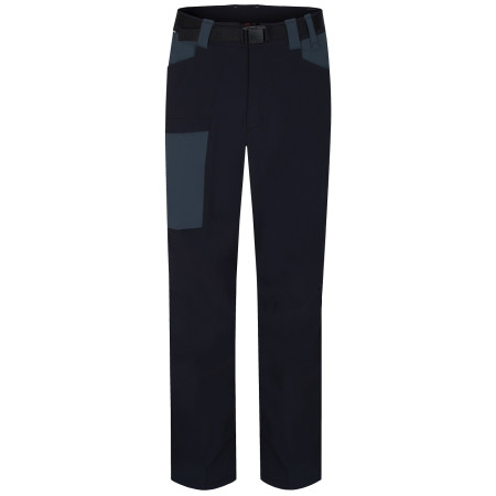 Pantaloni softshell da uomo Hannah Varden nero/grigio anthracite/dark slate II