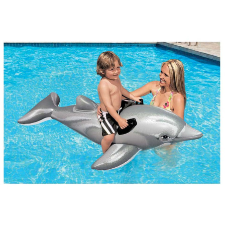 Delfino gonfiabile Intex Lil' Dolphin RideOn 58535NP