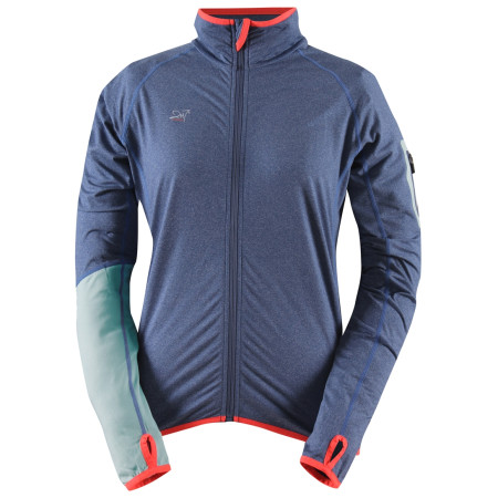 Felpa da donna 2117 of Sweden Gran Eco blu BlueBlueberry