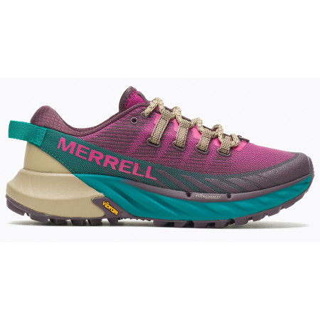 Scarpe da corsa da donna Merrell Agility Peak 4 rosa/verde Fuchsia
